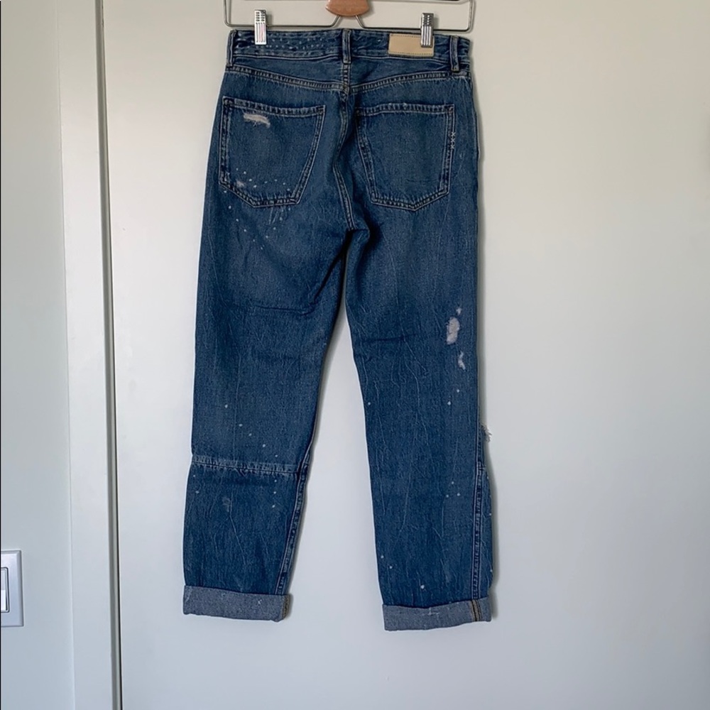 Scotch and Soda distressed boyfriend jeans